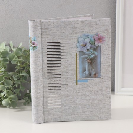 Photo album magnetic 20 sheets "Unusual bouquet" MIX 3x20x25 cm-3