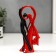 Polystone souvenir "Valting pair" Red-Cherynaya 19x7.5x6.8 cm
