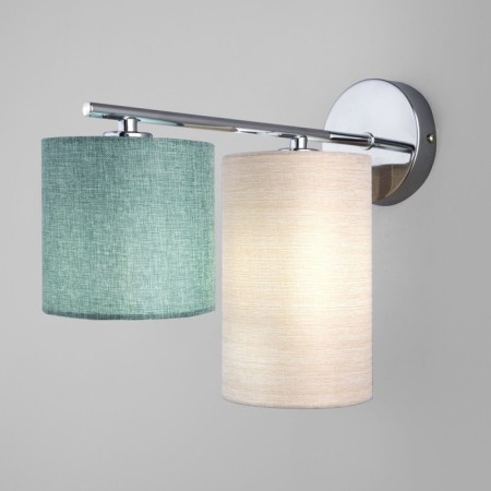 Wall lamp EUROSTEL PASTEL 60151/2, E14, 2x40W, 320x110x250 mm, chromium color