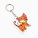 Key keychain "Cat", 10.2 x 4.5 cm