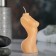 Figure candle "Women's body No. 1" Beige, 9cm