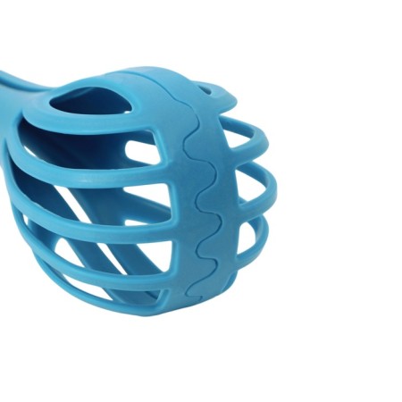 Spoon for cleaning and transferring a rodent 28 x 6.5 x 2 cm, blue-3