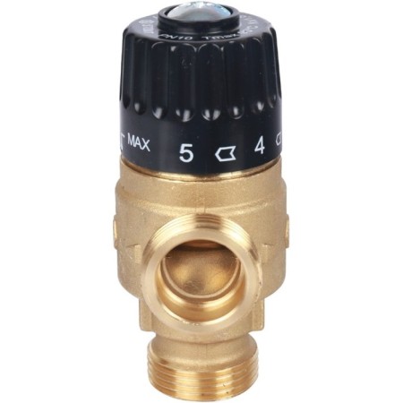 Mixing valve Stout SVM-0125-186520, 3/4 ", external thread, 30-65 ° C, KV 1.8-2