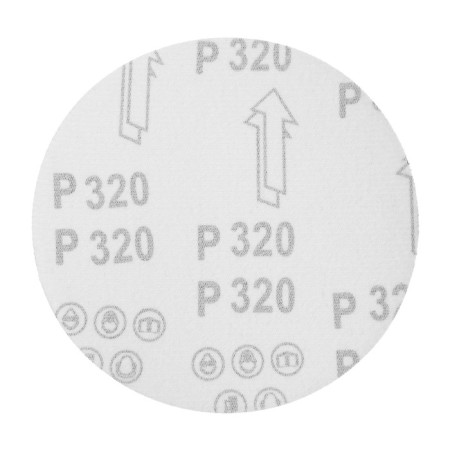 Circle of abrasive grinding under the "Velcro" tundra, 150 mm, P320, 5 pcs.-5