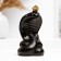 Figure "Snake with the crown" Black, 7cm