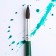 Brush for drawing from hair ponies Round No. 10 Short handle