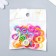 Beads for creativity plastic "Ring" Color set 50 pcs 1.3 cm