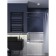 Electric towel Indigo Brace Lux, 800x500 mm, timer, hidden installation, black