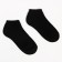 Male socks shortened, black color, size 25