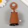 A plastic keychain with a CAPIBARA CARBINA, Walks 5.5x7.5x4.5 cm