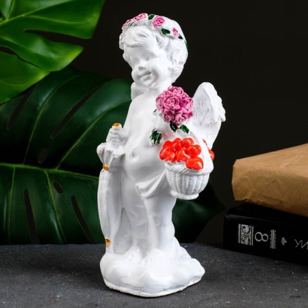 Figure "Angel with an umbrella" 22x10cm-3