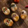 Souvenir musical instrument Marakas "Egg with a pattern" mix 6.5x5x55 cm