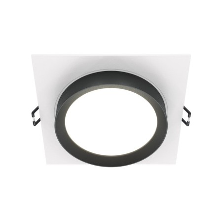 Building lamp Technical DL086-GX53-SQ-WB, 1x15W, 11x11x5.2 cm, GX53, white-black color