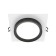 Building lamp Technical DL086-GX53-SQ-WB, 1x15W, 11x11x5.2 cm, GX53, white-black color
