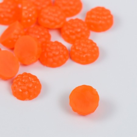 DECOR for creativity PVC "Half of raspberries" set of 20 pcs 1.1x1.1x0.6 cm-1