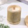 Aromatic candle in the bamboo "Citrus and Verben", soy wax, 25 hours, 150 gr, 8.5x8 cm