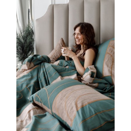 Bed linen euro, size 240x220 cm, 215x220 cm, 50x70 cm - 2 pcs-1