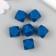 Busina silicone "polyhedron" dark blue d = 1.4 cm