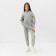 Minaku girl suit, gray color, height 146 cm