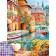 Diamond mosaic with a partial filling on the subframe "Summer in Italy", 30 x 40 cm. Set for creativity