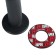 Cycles for bicycle, anti -slip, red, 24 × 120 mm, set 2 pcs