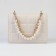A chain for a bag, with pearls, d = 14 mm, 2.3 × 16 × 11.5 mm, 30 cm, gold color
