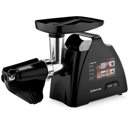 Electric meat grinder Brayer 1606br, 1800 watts, 2 disc 3 and 5 mm,-4