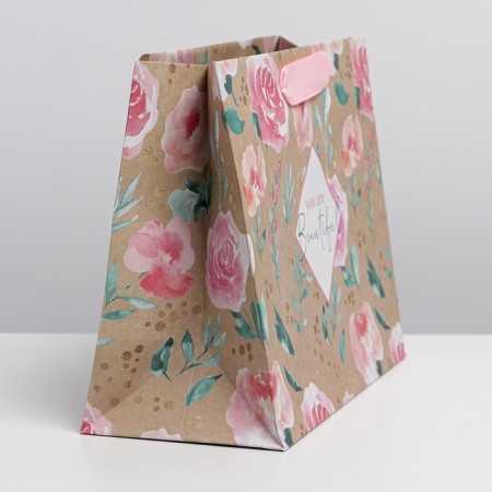 Gift Craft Horizontal Package, Packaging, You Are Beautiful, MS 23 x 18 x 10 cm-2