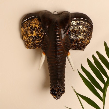 Souvenir tree "Elephant Head" 21x8x30 cm