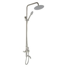 Bowing system ZEIN Z1008, mixer, tropical and hand watering can, stand, round, satin