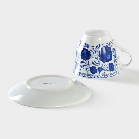 Tea pair of Dolyana "Russian pattern", a cup 210 ml, a saucer d = 14 cm-3