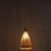 Bayerlux lamp "cone" E27 40w beige 25x25x40-190cm