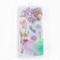 Set for creating acrylic key cards with stickers "for a girl"