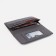 Women's wallet on the button, gray color