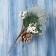 Decor "Winter charm" needles in the snow berry berries 21 cm