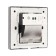Built-in lamp for the stairs, NL-38, engine sensor, 1.5 W, 60 lm, 3000k, black