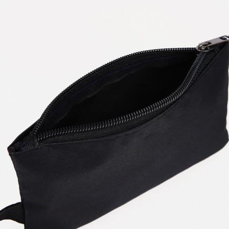 Set of men's backpack on a zipper with USB, external pocket, cosmetic bag, bag, black color-12