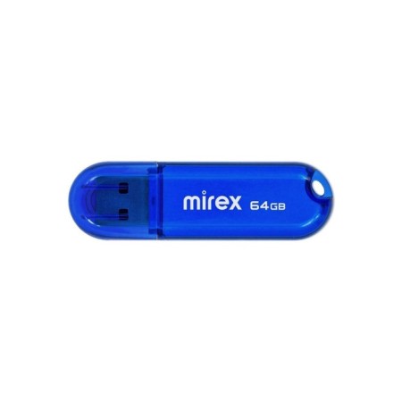Flash drive Mirex Candy Blue, 64 GB, USB2.0, th Up 25 MB/s, PBU up to 15 Mb/s, blue