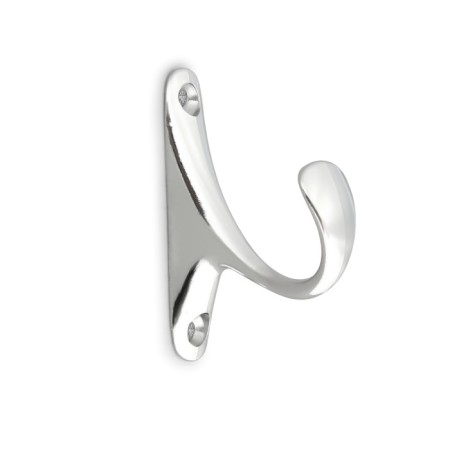 Hook furniture tundra TKO024, one -rod, chrome, 2 pcs