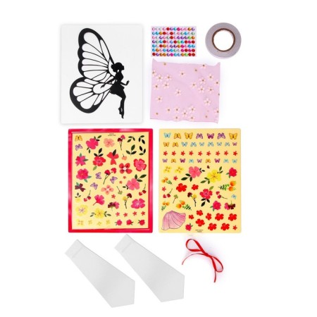 Set for creativity "Picture with stickers. Fairy Babochka "-2