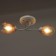 Chandelier 1341001/2BR E27 15W white-brown BayerLux
