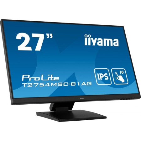 Monitor IIYAMA 27 "Touch T2754MSC-B1AG Black IPS LED 16: 9 HDMI M/M HAS 300CD 178g/178g 1 107352-4