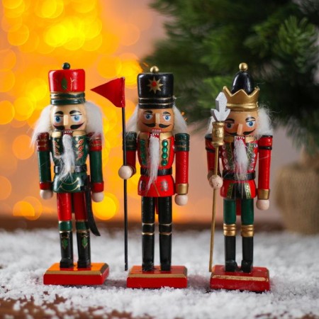 New Year. Souvenir "Nutcrackers" 3.5 × 4.5 × 15 cm, mix-1