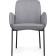 Chair on a metal frame Azuku metal/fabric, black/gray 58x52x83 cm