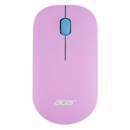 Acer OMR200 Mouse Green/Purple Optical (1200DPI) Wireless USB for a laptop (2BU 102939