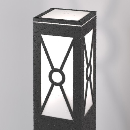 Landscape Light Elektrostandard, Window, 90x90x600 mm, E27, black color-1