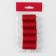 Set of threads 40LS, 200 m, 5 pcs, red color