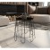 SHEFFILTON coffee table, 440x440x480, black Muars
