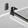 Built-in Technical TRX034LS-222B Busbar Trunkinings Exile, 2000x66x46.5 mm, black color black