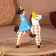 Dymkovo toy "Horseman Officer", mix